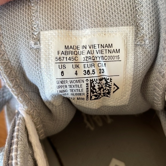 CONVERSE All Star Layered Look Sneakers Size 6 - Picture 9 of 11